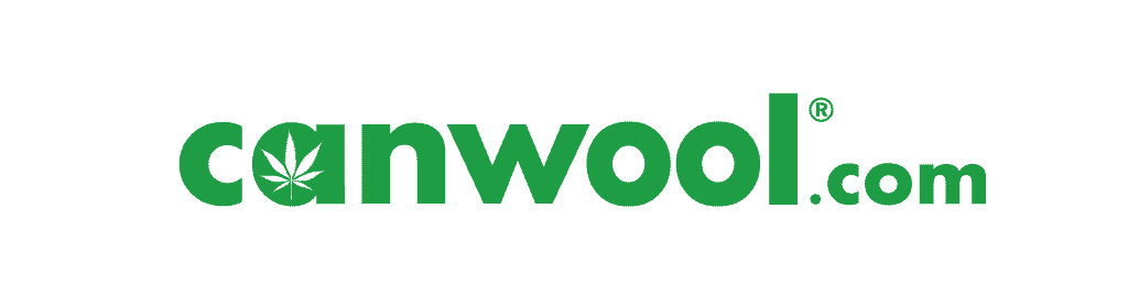 canwool.com Logo in grüner Schrift
