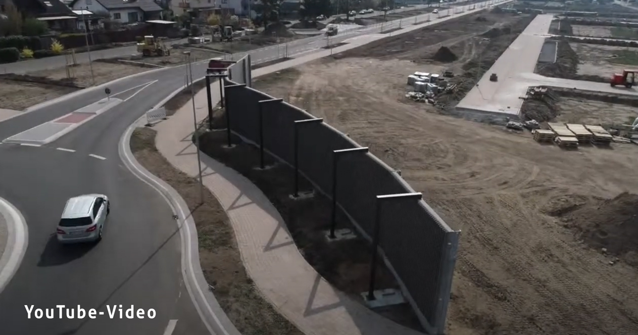Noise protection project-Waghaeusel