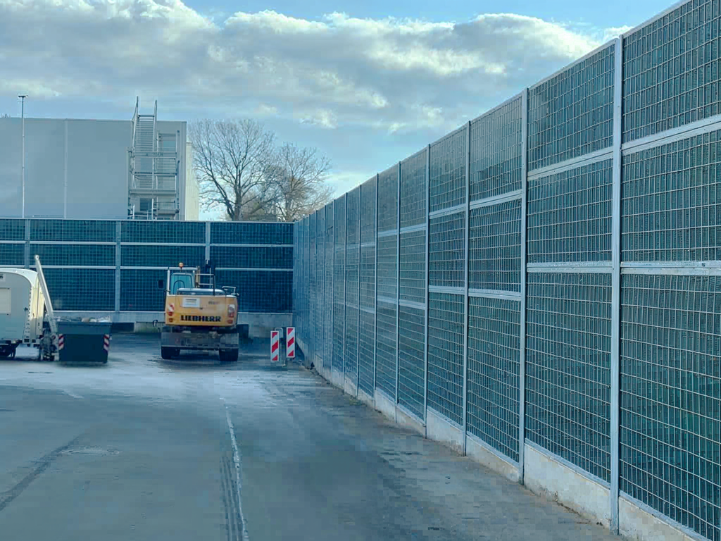 Mur anti-bruit-Bielefeld-Construction UPS