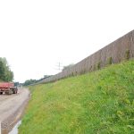 RAU R3 Steilwall auf begrünter Böschung